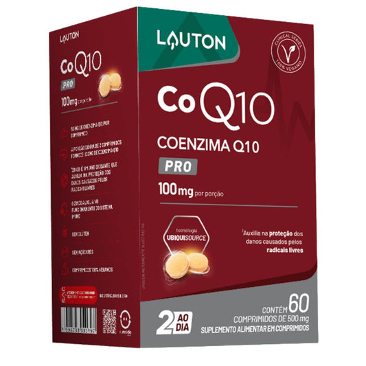 Coenzima Q-10 100mg 60 Cápsulas Lauton