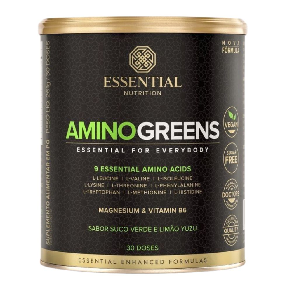 Amino Greens 240G Lata Essential