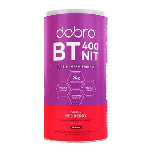 Pre Treino BT 400 Nit Redberry 450G Dobro