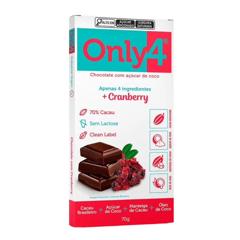 Only 4 Cranberry 70g