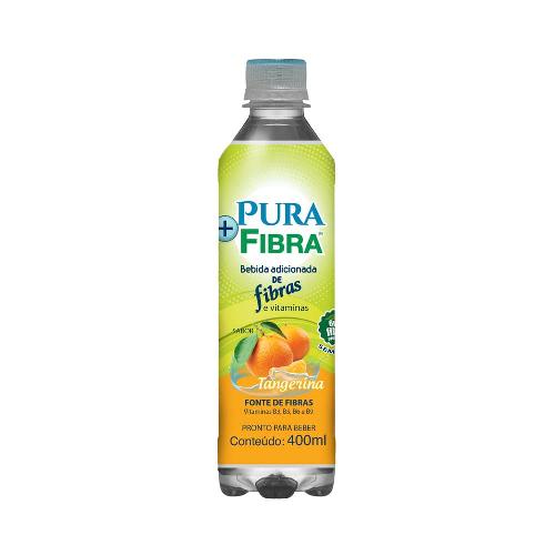 Pura Fibra Prebiótico Sabor Tangerina 400ml