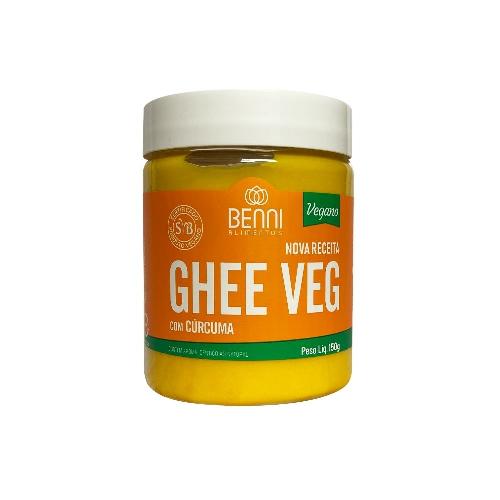 Ghee Vegano Cúrcuma 150g Benni Alimentos