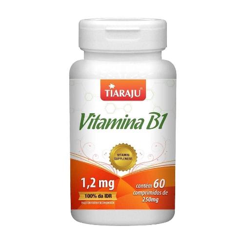 Vitamina B1 1,2mg 60 Comprimidos Tiaraju