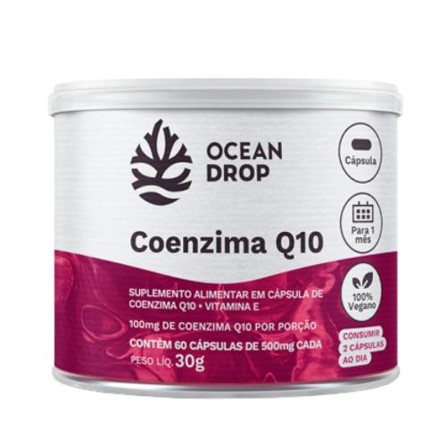 Coenzima Q10 60 Cápsulas 500mg Ocean Drop