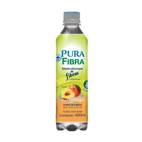 Pura Fibra Prebiótico Sabor Pêssego 400ml