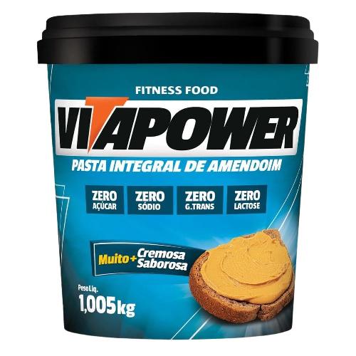Pasta de Amendoim Integral 1kg Vitapower
