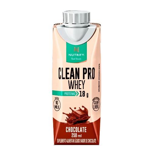 Clean Pro Whey Chocolate 250 ml Nutrify