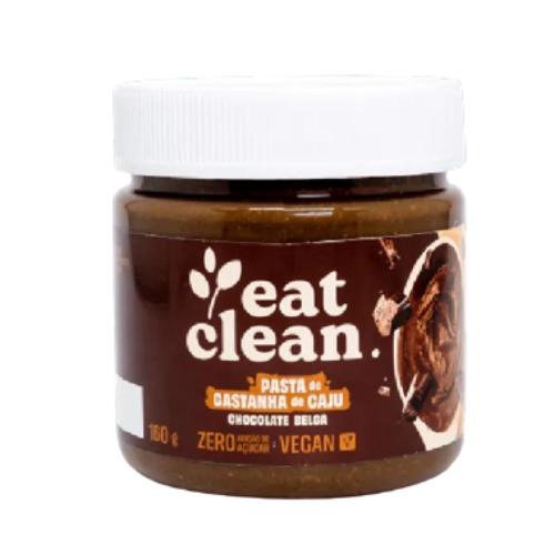 Pasta de Castanha de Caju Chocolate Belga 160g Eat Clean