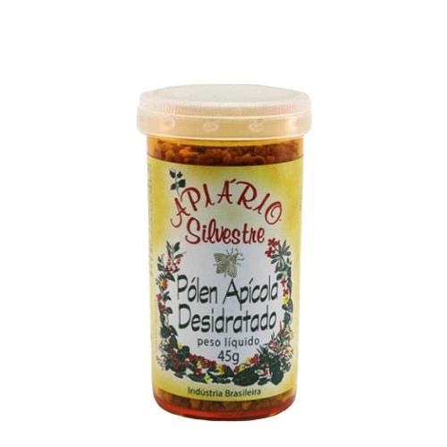Pólen Apícola Desidratado 45g Apiário Silvestre