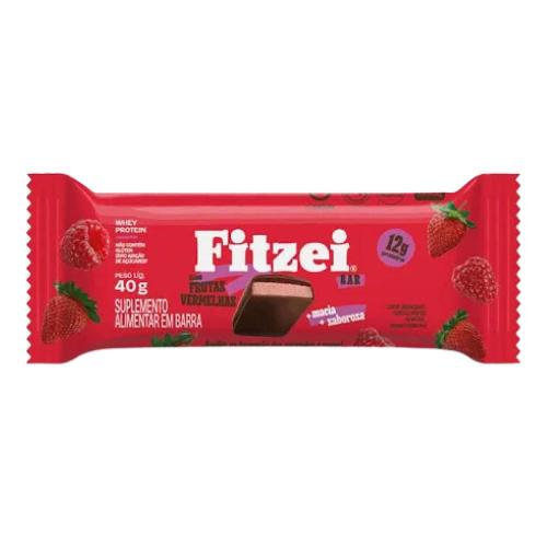 Barrinha Proteica Frutas vermelha 40g Fitzei