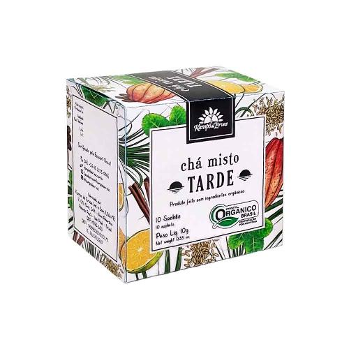 Chá Misto Tarde Orgânico 10 Sachês Kampo de Ervas