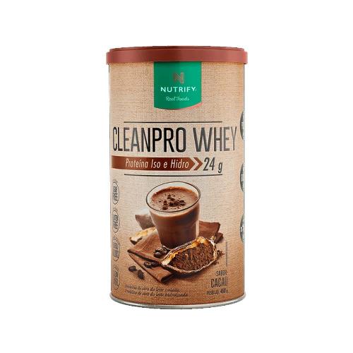 Cleanpro Whey Cacau 450g Nutrify