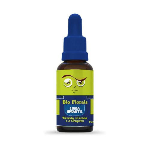 Floral Tirando a Fralda e Chupeta Infantil 31 ml Bio Florais