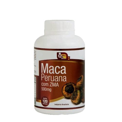 Maca Peruana com ZMA 500mg 120 Cápsulas Mosteiro Devakan