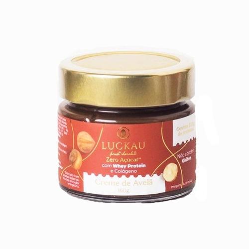 Creme de Avelã Zero Açúcar 160g Luckau