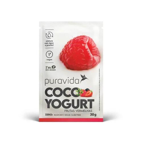 Coco Yogurt Frutas Vermelhas 30g Puravida