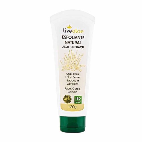 Esfoliante Natural Aloe Cupuaçu 120g Live Aloe