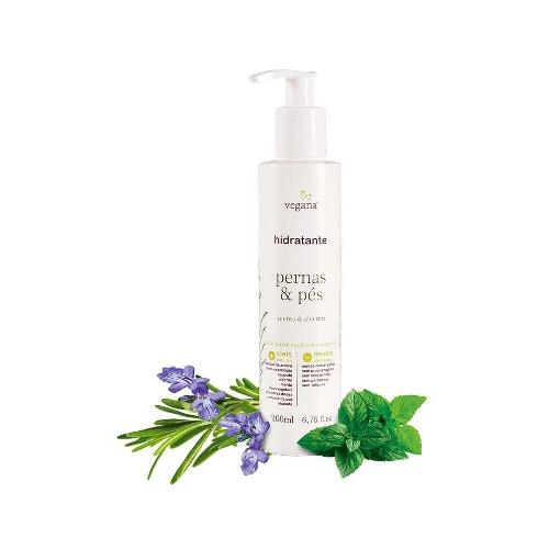 Hidratante Pernas & Pés 200ml Vegana
