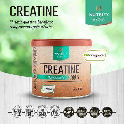 Kit 3 Creatina Monohidratada 300G Nutrify