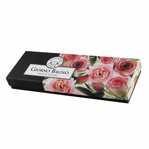 Sabonete Barra Giorno - 3 Unidades 100g Rosas da Bulgária