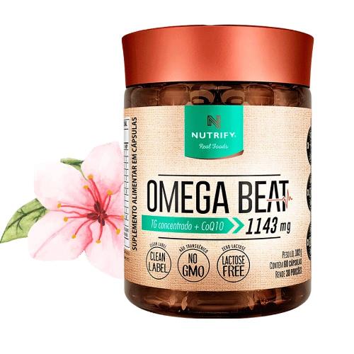 Ômega Beat 60 Cápsulas Nutrify