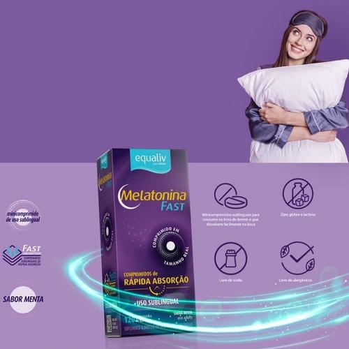 Melatonina Fast 120 Comprimidos Equaliv