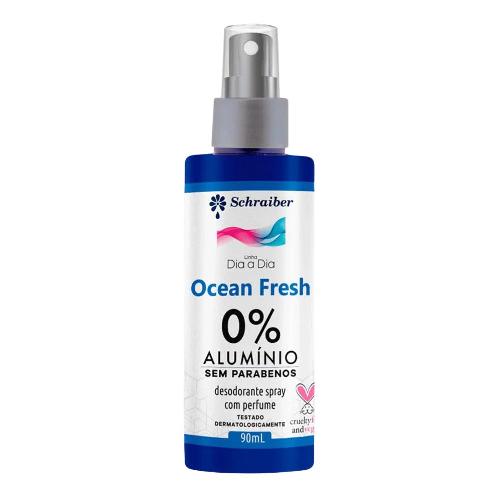 Desodorante Spray Ocean Fresh 90ml Schraiber