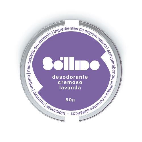 Desodorante Natural Lavanda Sóllido 50g