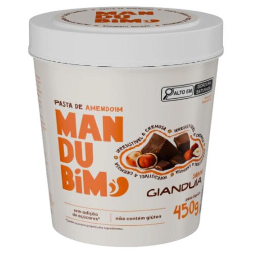Pasta de Amendoim Gianduia 450g Mandubim