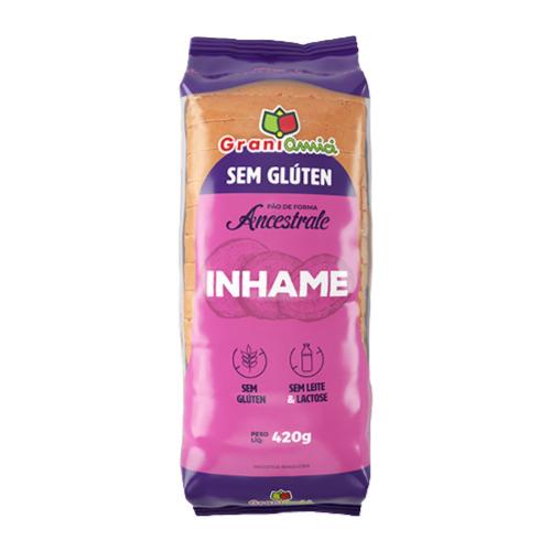 Pão de Forma Ancestrale Inhame 420g Grani Amici