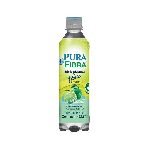 Pura Fibra Prebiótico Sabor Limão 400ml