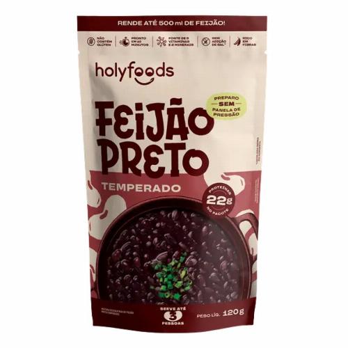 Feijao Preto 120g Holy Foods