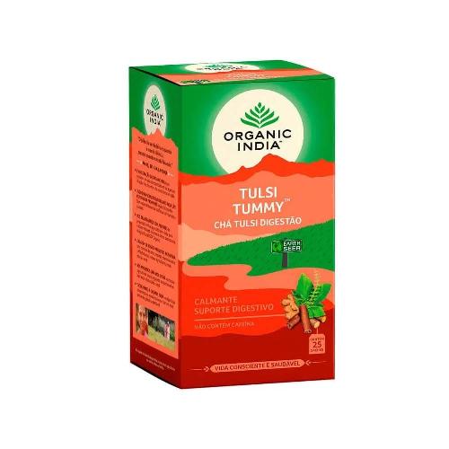 Chá Tulsi Digestão 25 Sachês Organic India