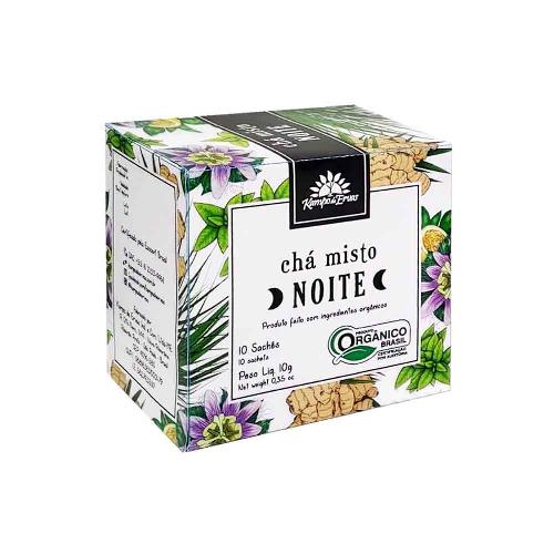 Chá Misto Noite Orgânico 10 Sachês Kampo de Ervas