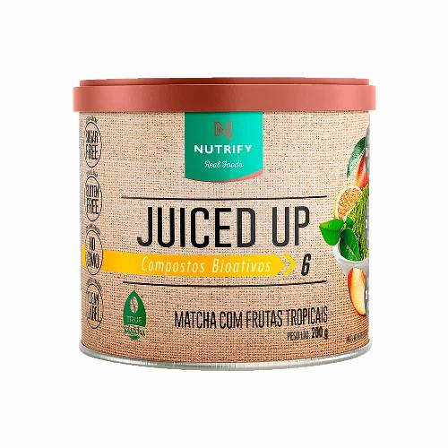 Juiced Up Matcha Frutas Tropicais 200g Nutrify