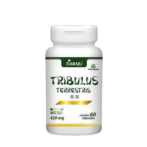 Tribullus Terrestris 420mg 60 Cápsulas Tiaraju