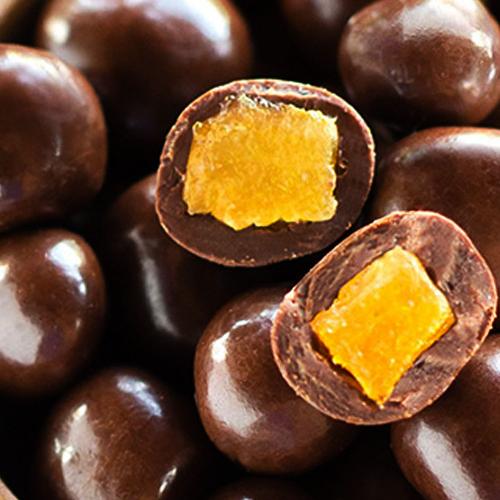 Damasco Chocolate 70% Cacau Bolinha 100g