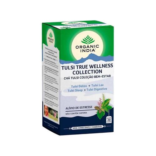 Chá Tulsi Coleção Bem Estar 20 Sachês Organic India