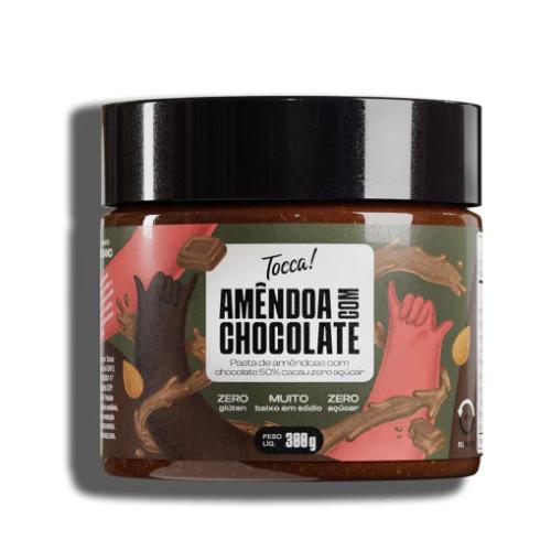 Pasta de Amêndoa com Chocolate 300g Tocca