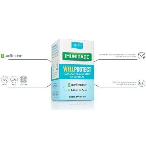 Imunidade Well Protect 60 Cápsulas Equaliv