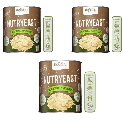 Kit 3 Levedura Nutryeast 180G Equaliv