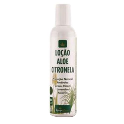 Loção Aloe Citronela 200ml Live Aloe