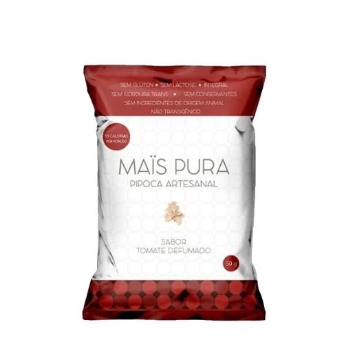 Pipoca Artesanal Tomate Defumado 50g Mais Pura