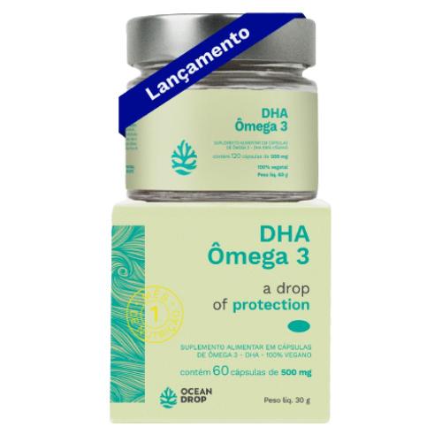Ômega DHA 60 Cápsulas 500mg Ocean Drop