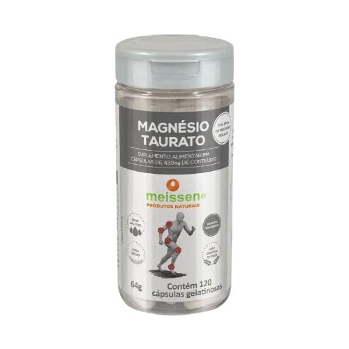 Magnésio Taurato 433mg 120 Cápsulas Meissen