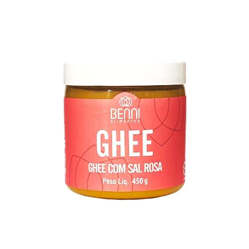 Ghee com Sal Rosa 450g Benni Alimentos