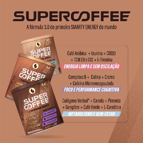 Supercoffee 3.0 Vanilla Latte Economic Size 380g Caffeine Army