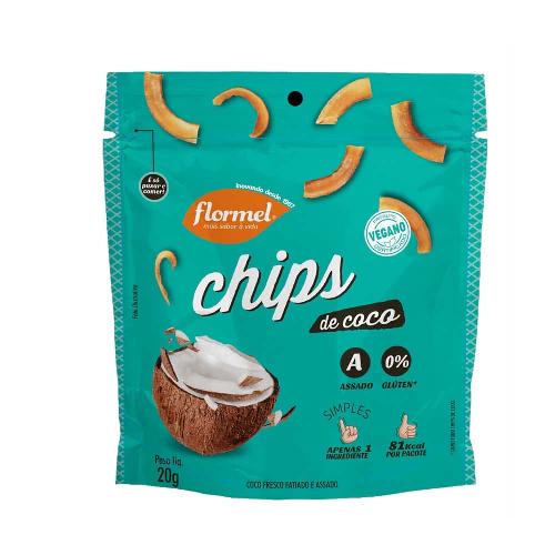 Chips de Coco 20g Flormel
