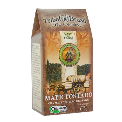 Chá Mate Tostado Orgânico 100g Tribal Brasil