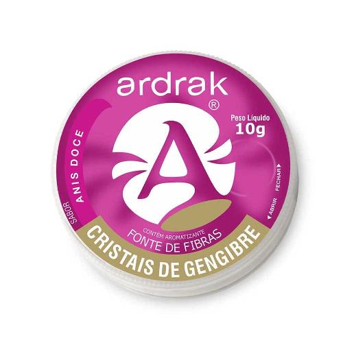 Cristais de Gengibre Anis Doce 10g Ardrak